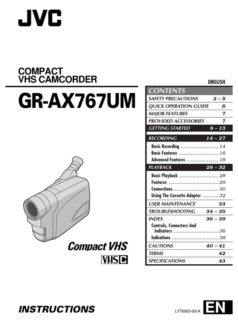 JVC GR-AX767UM User manual JVC GR-AX767UM User manual