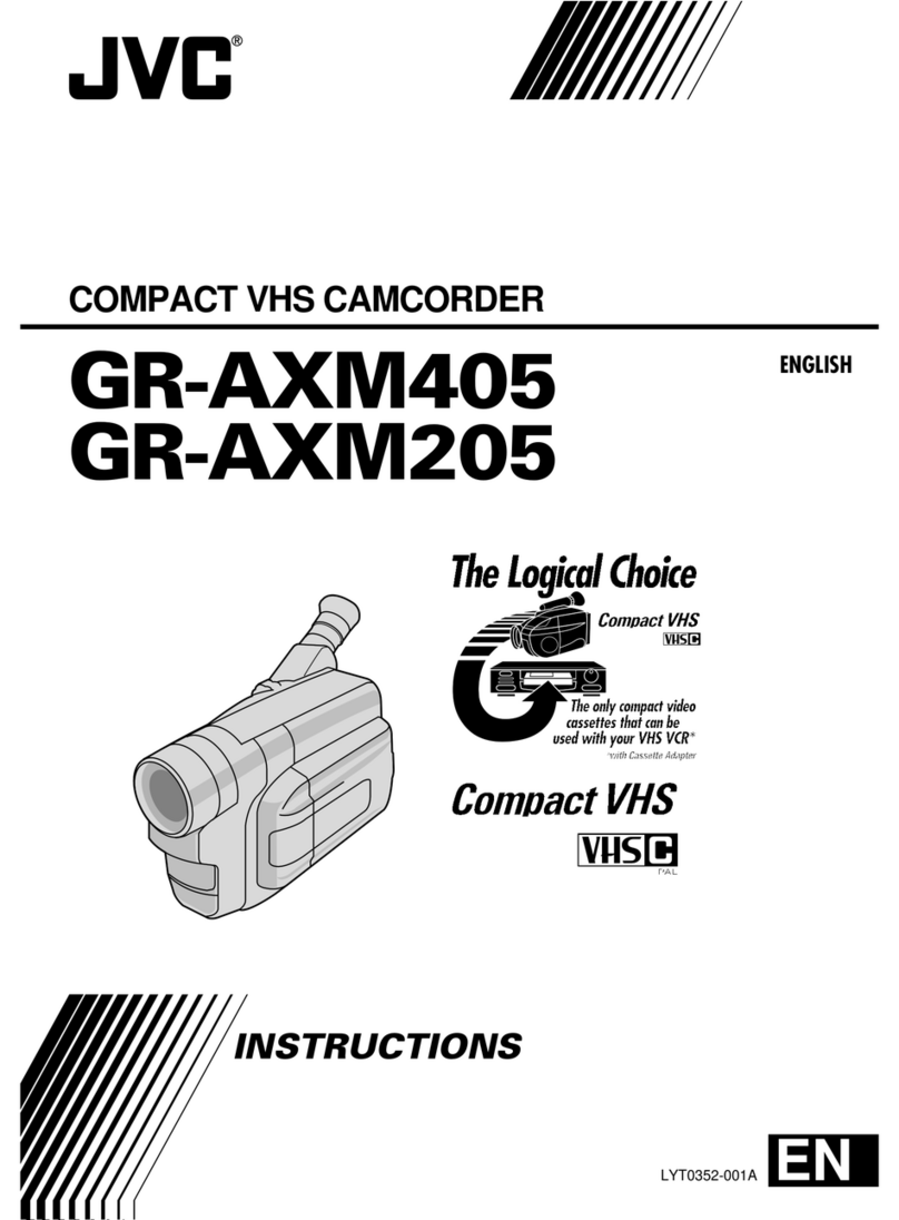 JVC GR-AXM205 User manual JVC GR-AXM205 User manual