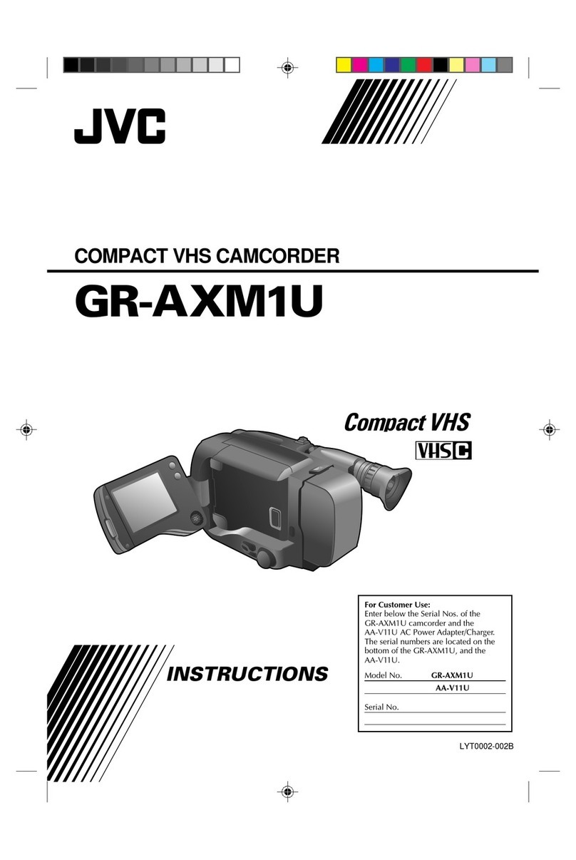 JVC GR-AXM1U User manual