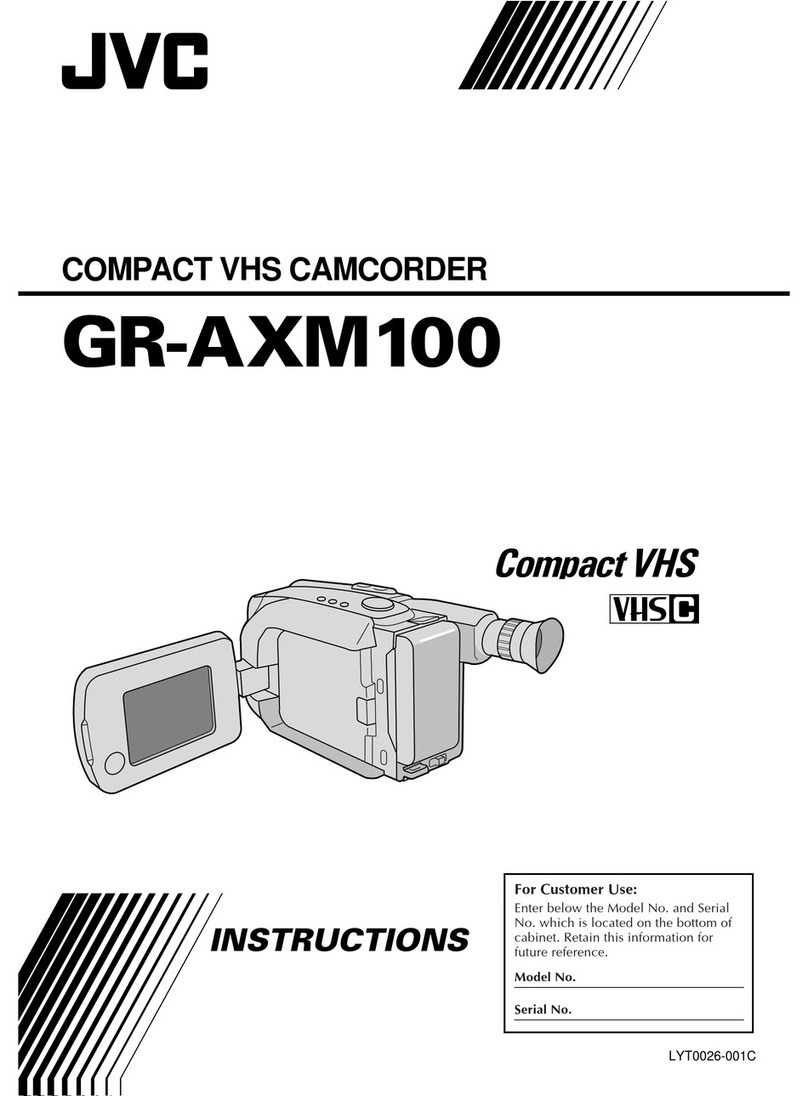 JVC GR-AXM100 User manual