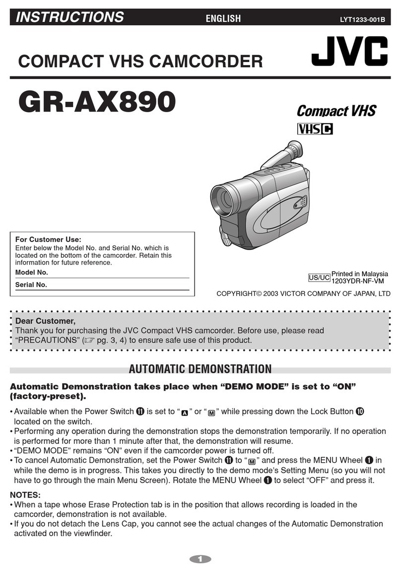 JVC GR-AX890UC User manual