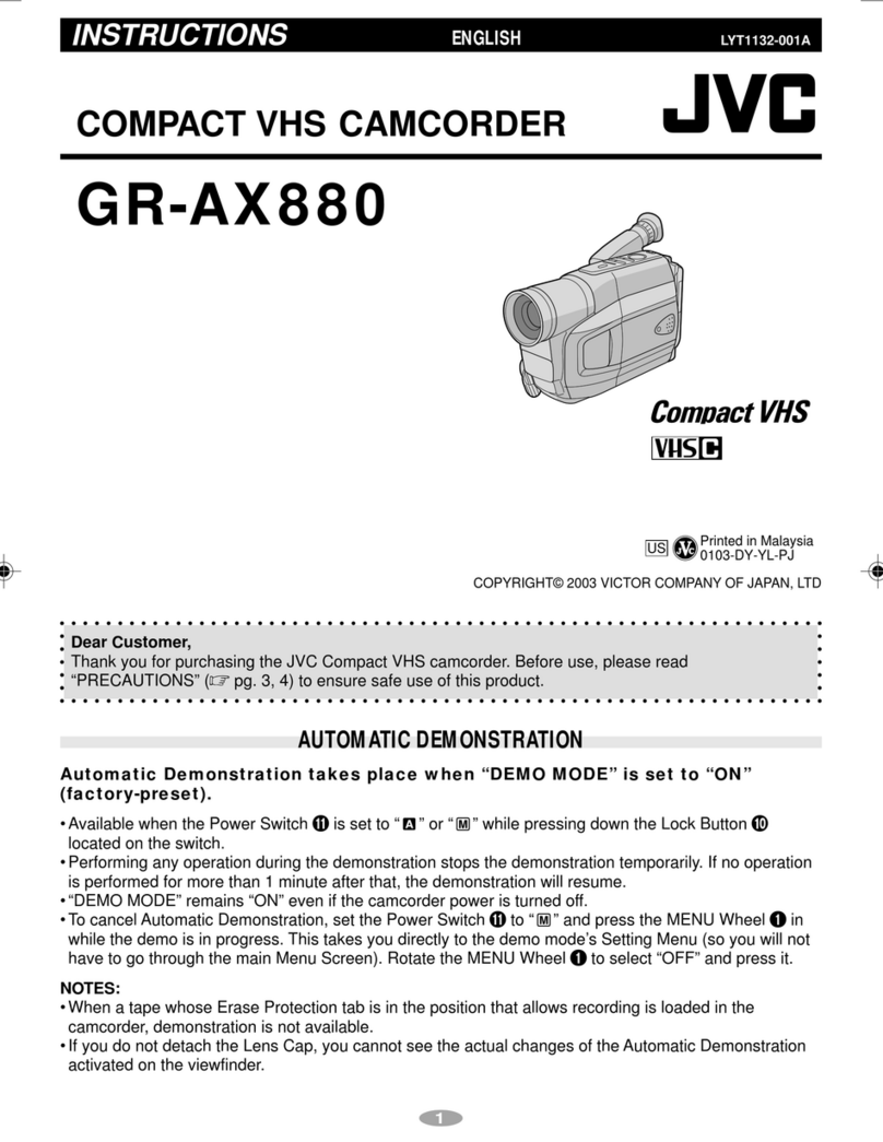 JVC GR-AX880 User manual