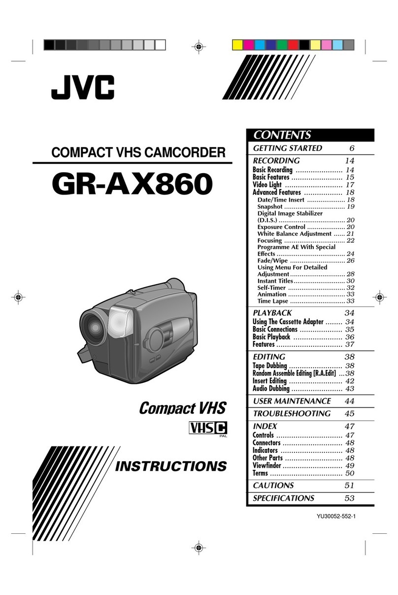 JVC GR-AX860 User manual