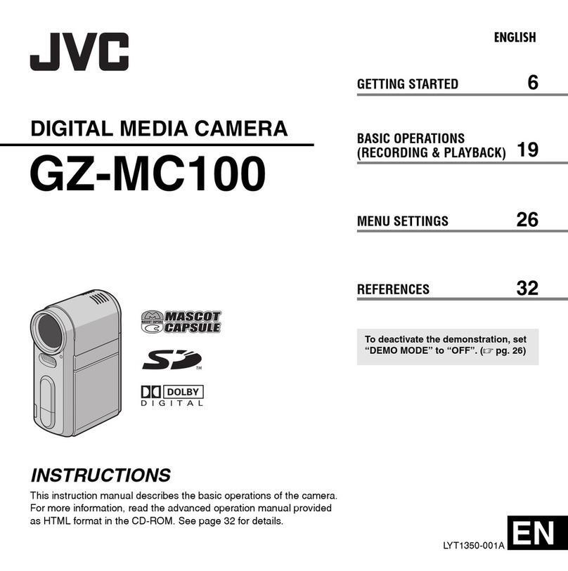 JVC GZMC100 - Everio 2MP 4 GB Microdrive... User manual JVC GZMC100 - Everio 2MP 4 GB Microdrive... User manual