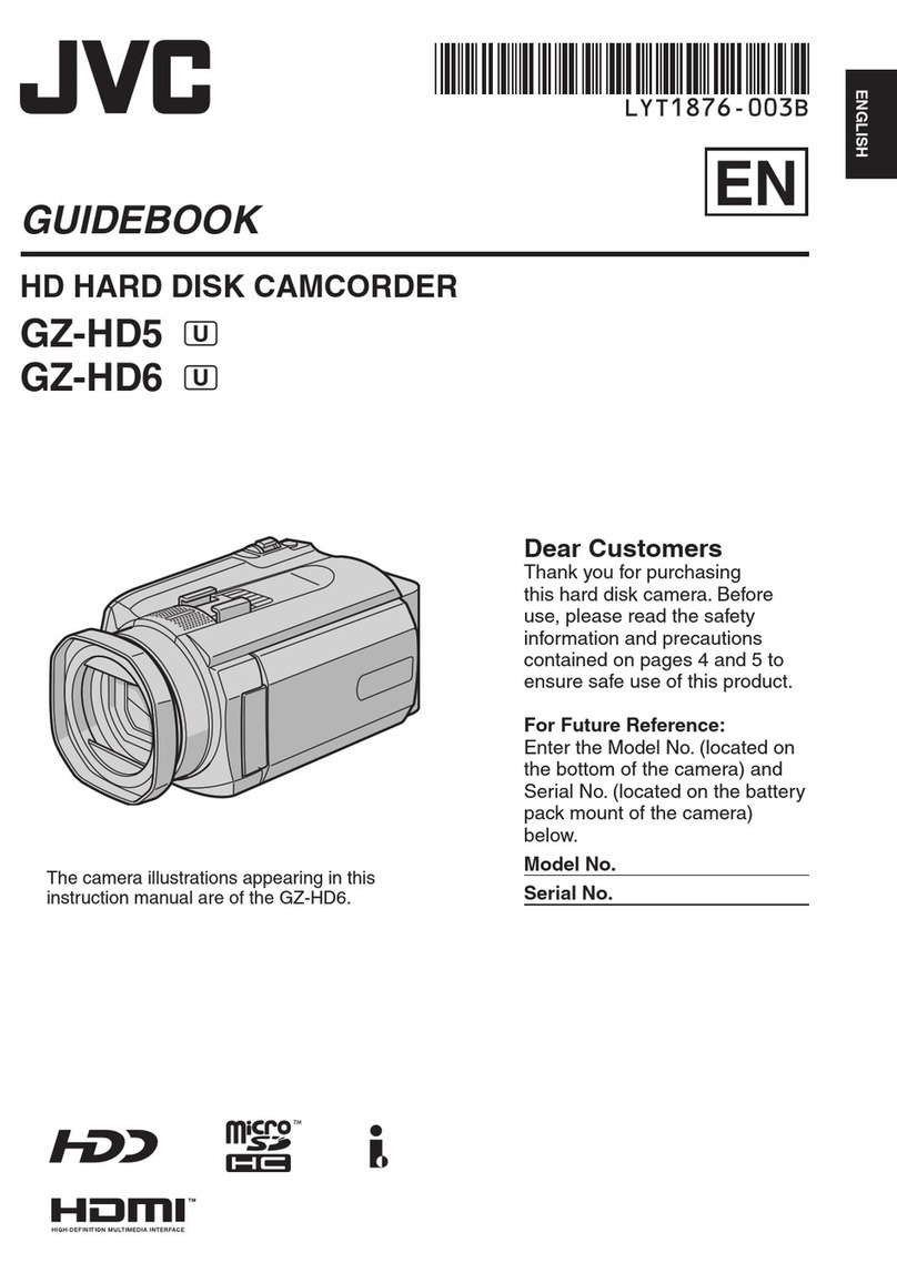 JVC Everio GZ-HD6 Guide book