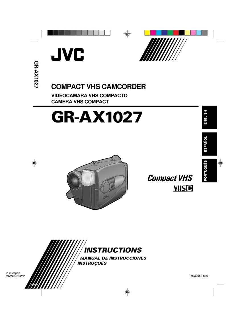 JVC GR-AX1027 User manual JVC GR-AX1027 User manual