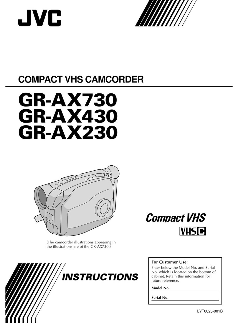 JVC GR-AX230 instructions