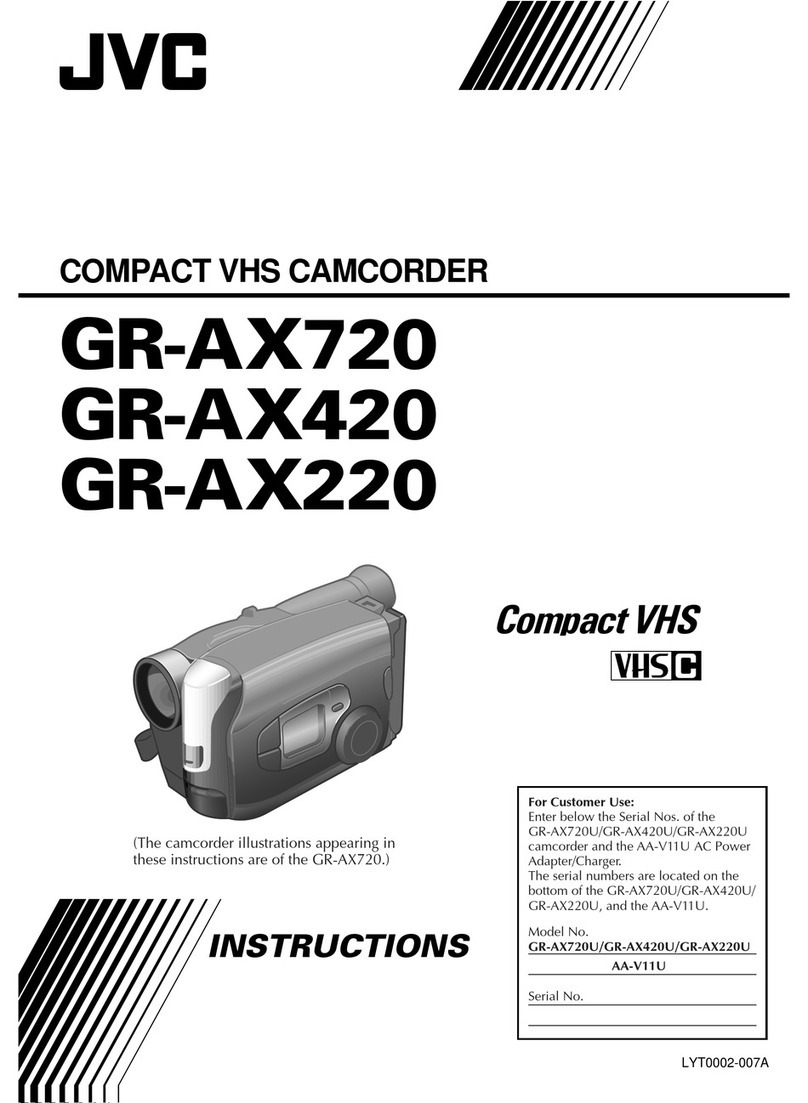 JVC GR-AX220 User manual