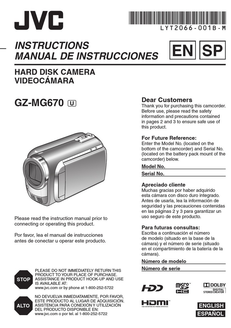 JVC Everio GZ-MG670 instruction manual