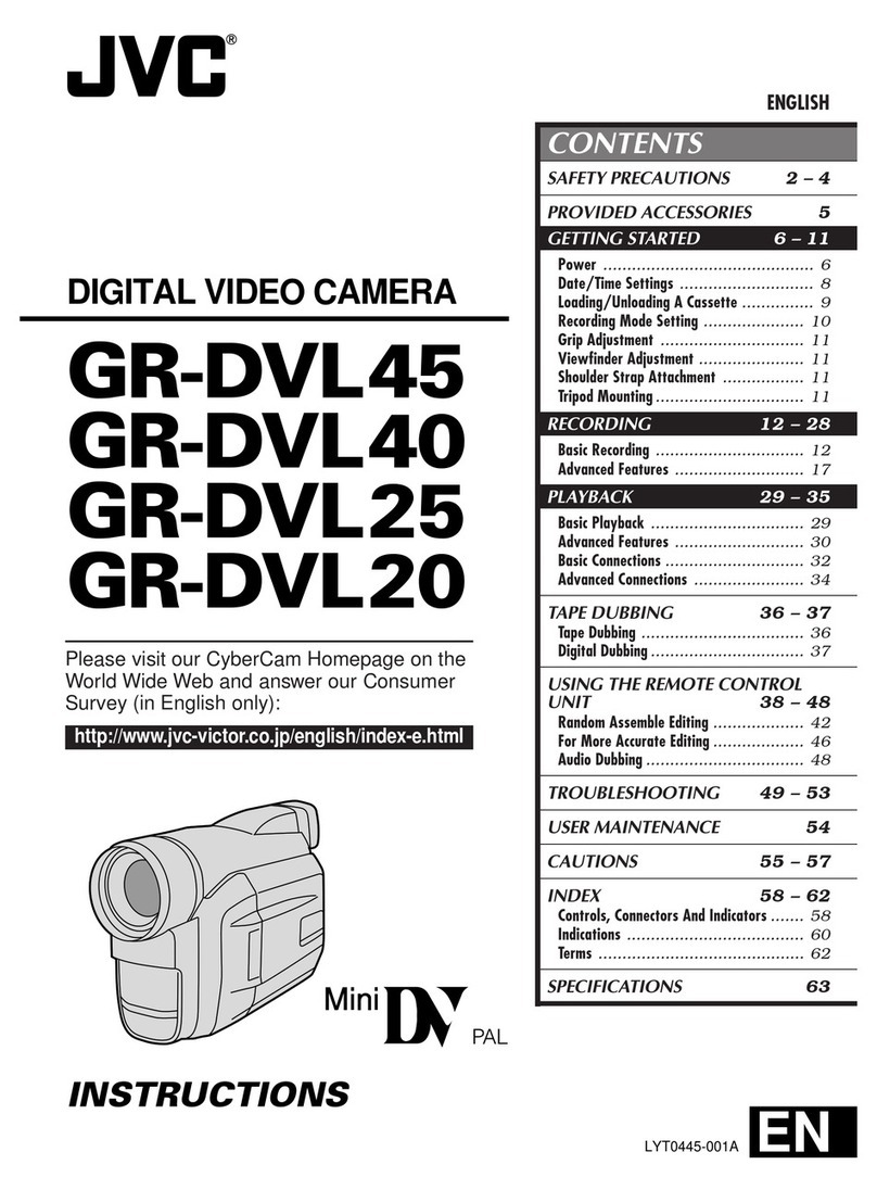 JVC GR-DVL20 User manual