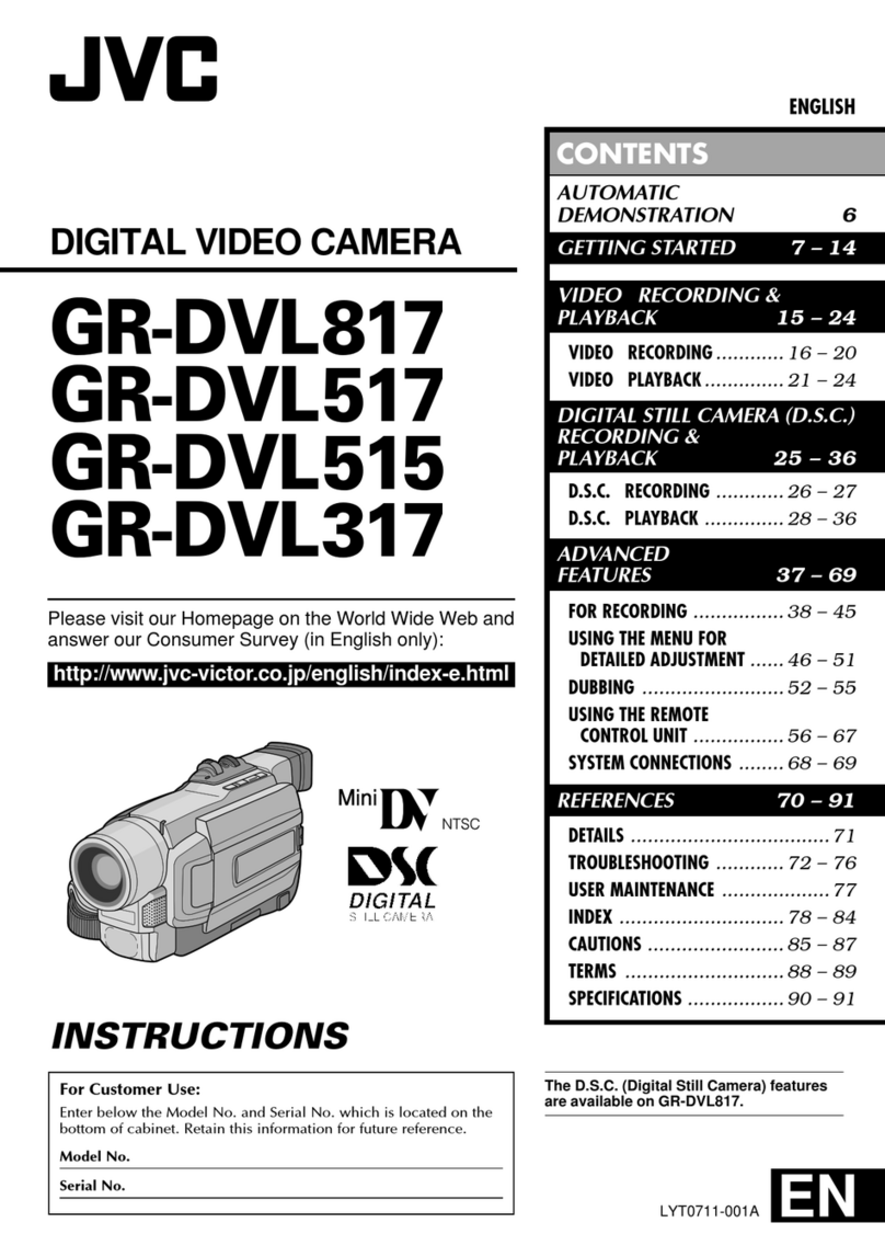 JVC GR-DVL817 User manual