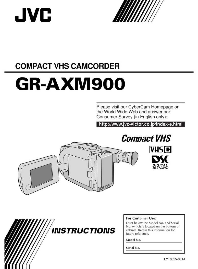 JVC GR-AXM900 User manual