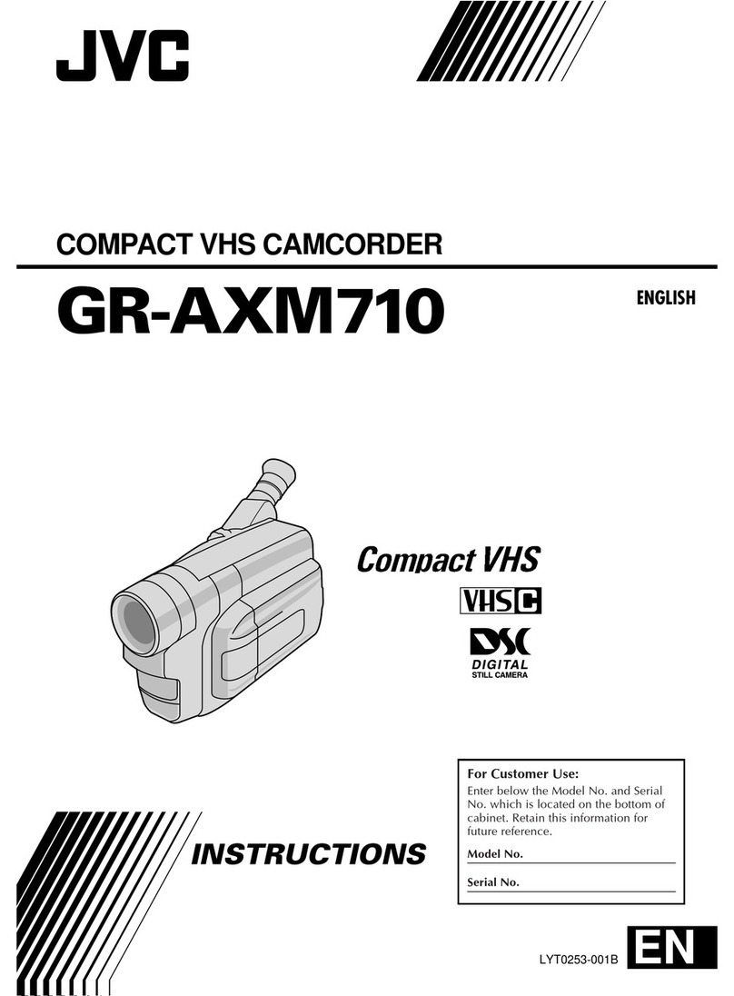 JVC GR-AXM710 instructions