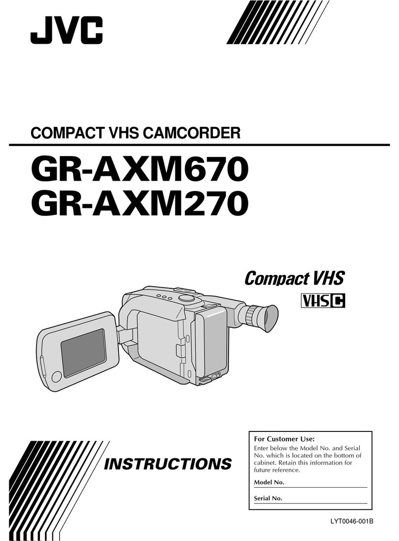 JVC GR-AXM670 User manual
