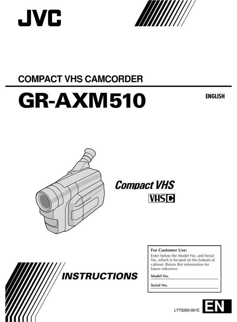 JVC GR-AXM510 User manual