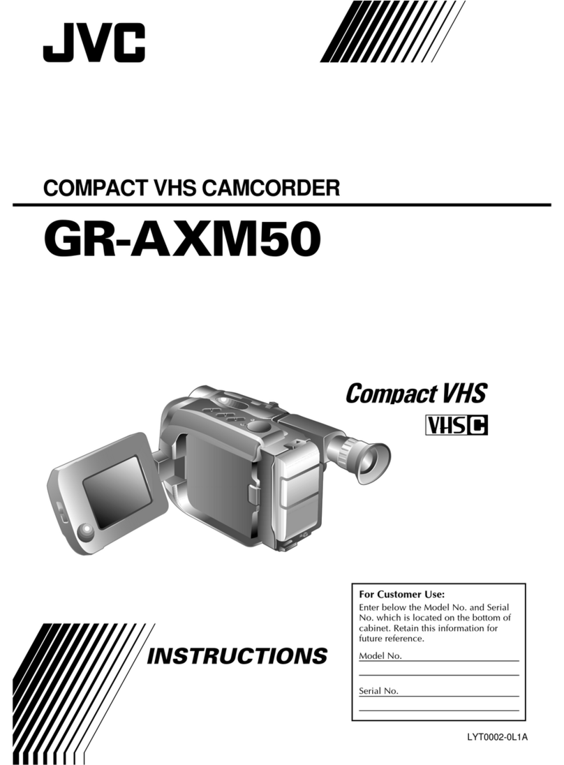 JVC GR-AXM50 User manual JVC GR-AXM50 User manual