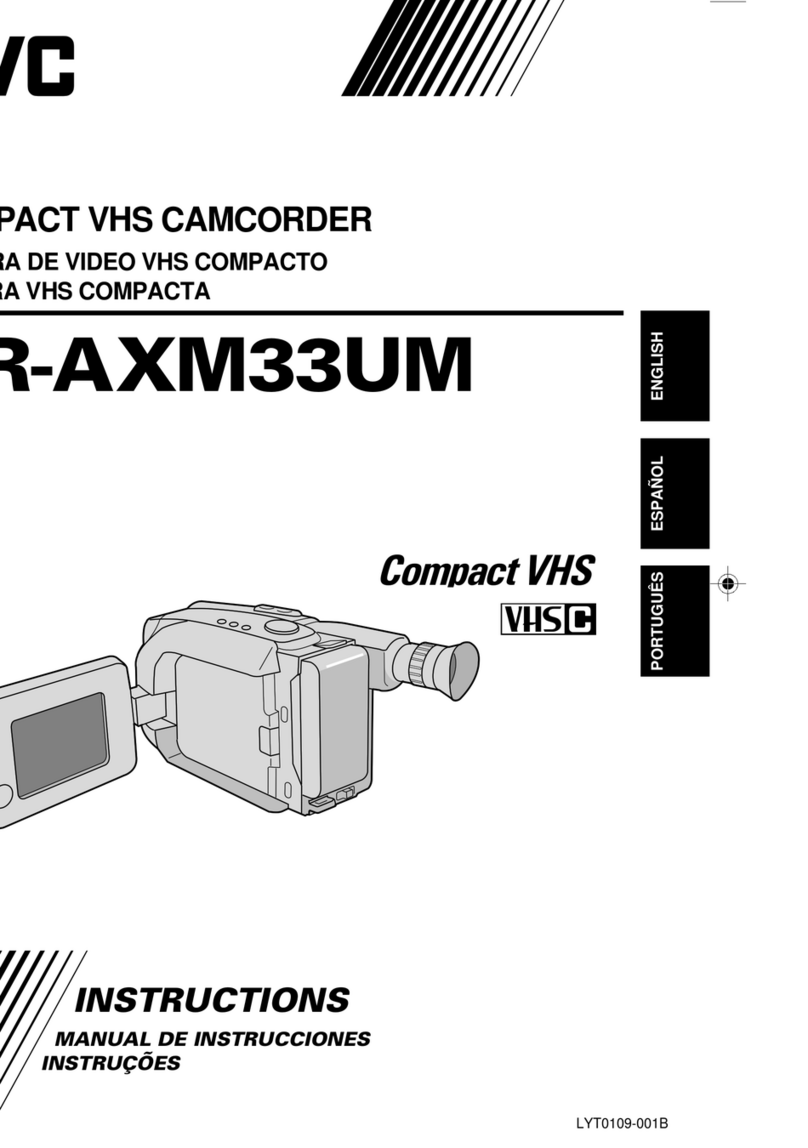 JVC GR-AXM33UM User manual