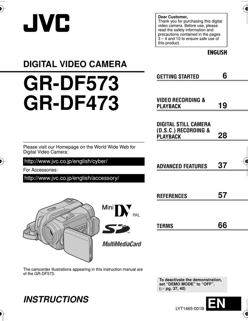 JVC GR-DF473 User manual JVC GR-DF473 User manual