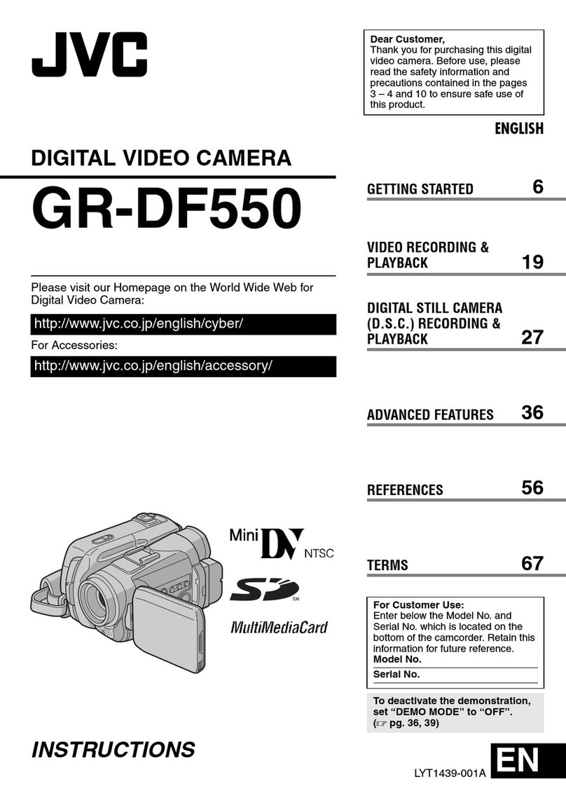 JVC GR-DF550 User manual