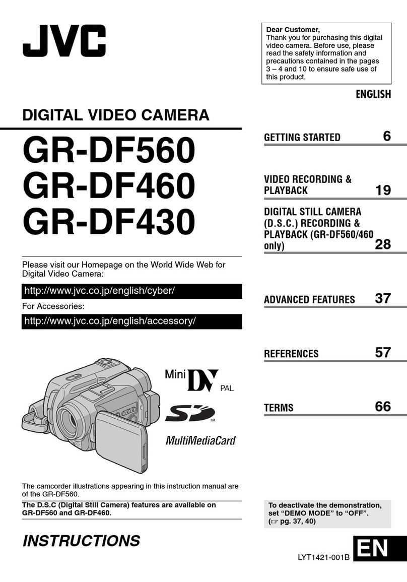 JVC GR-DF460 User manual JVC GR-DF460 User manual