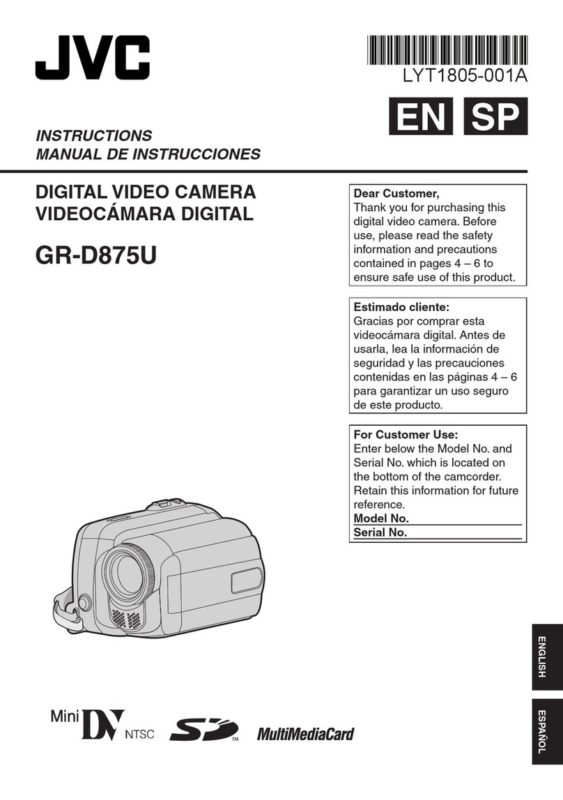 JVC GR-D875U User manual