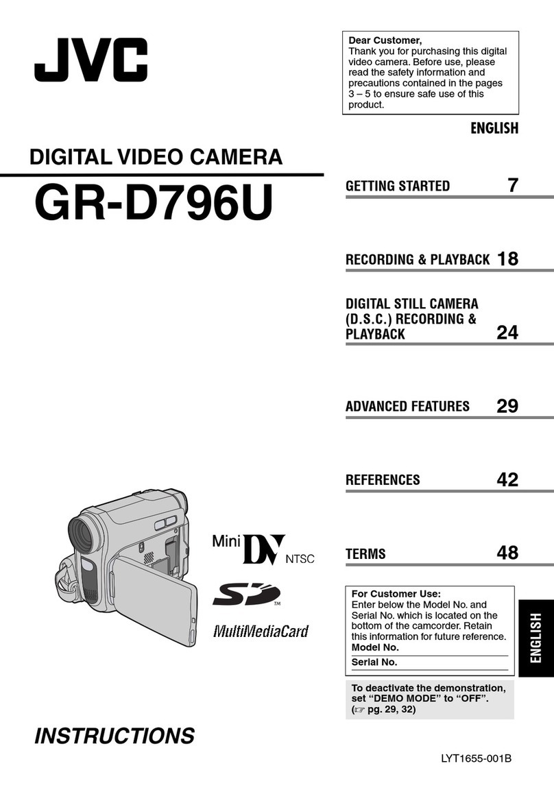 JVC GR-D796U User manual JVC GR-D796U User manual