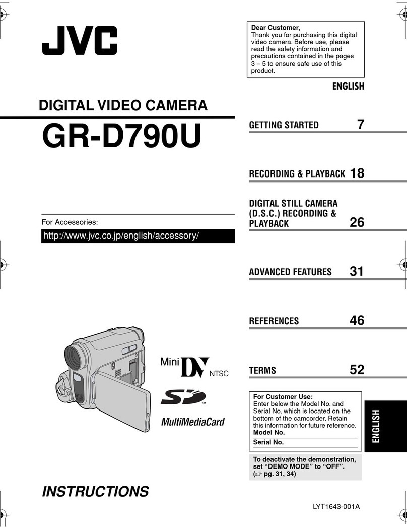JVC GR-D790U User manual