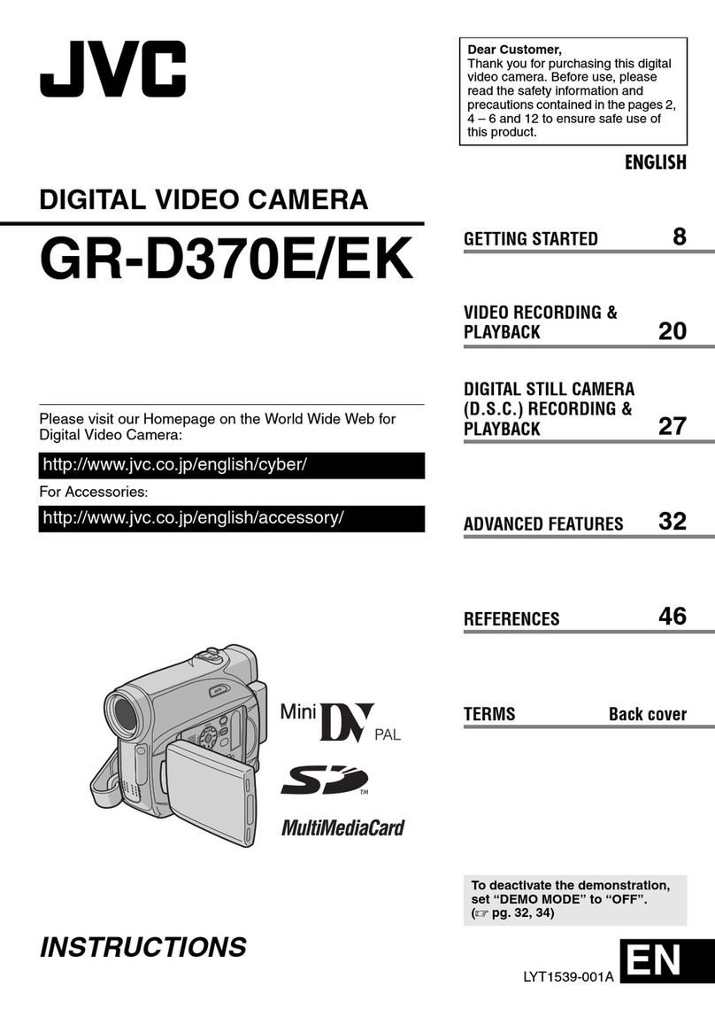 JVC GR-D370E instructions