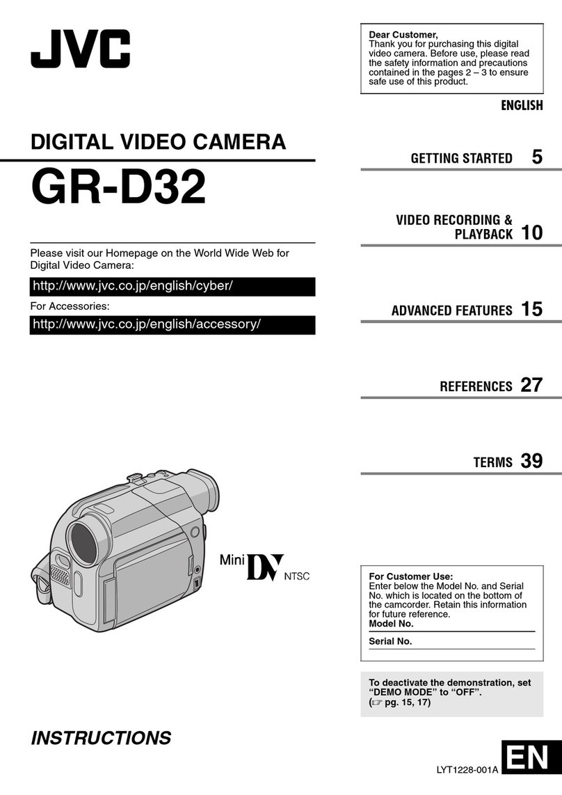 JVC GR-D32 User manual