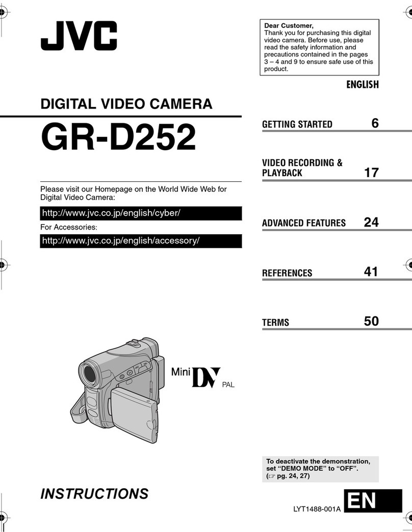 JVC GR-D252 User manual