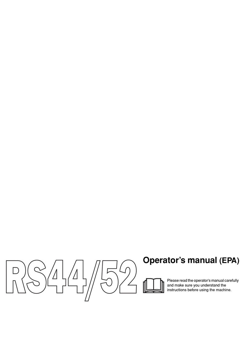 Jonsered RS44/52 Operator's manual