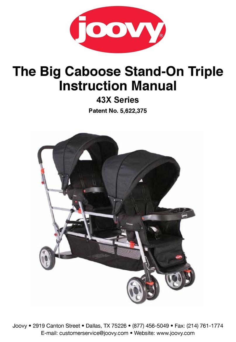 Joovy 43X Series instruction manual