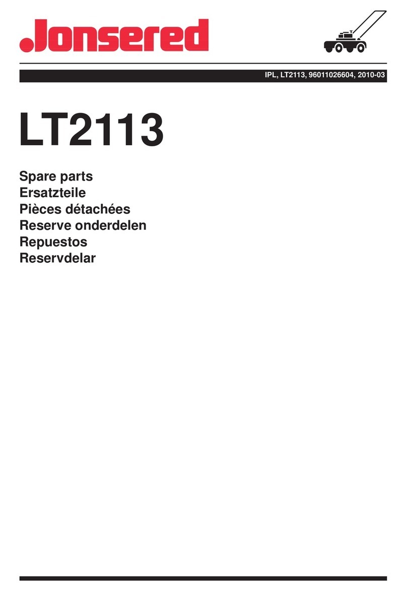 Jonsered LT2113 Spare parts