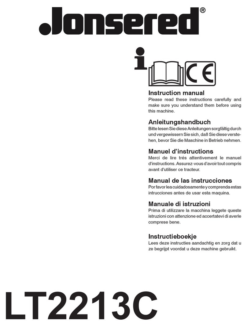 Jonsered LT2213C instruction manual