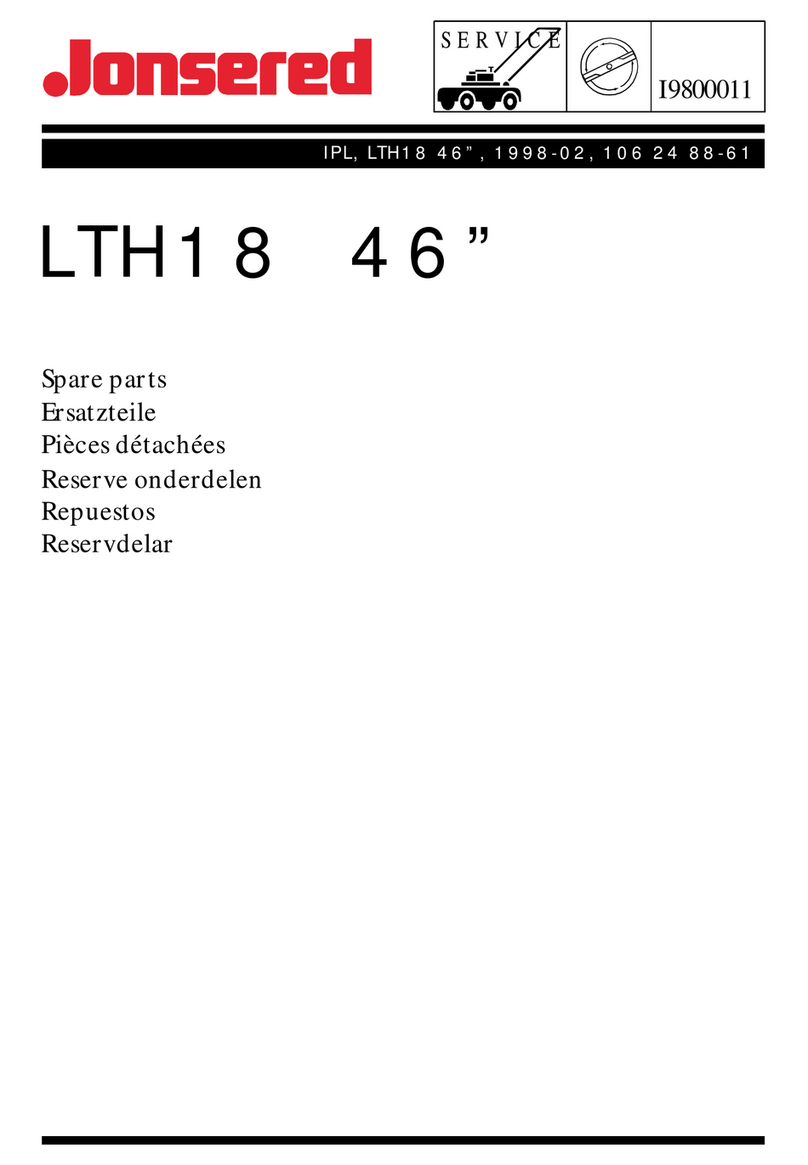 Jonsered LTH18 Guide