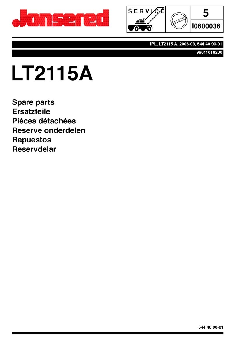 Jonsered LT2115A Guide