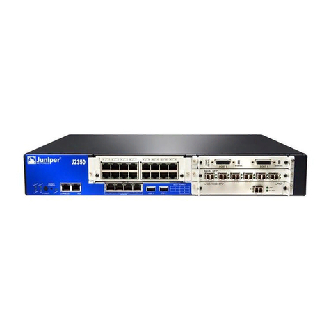 Juniper J2350 Installation instructions