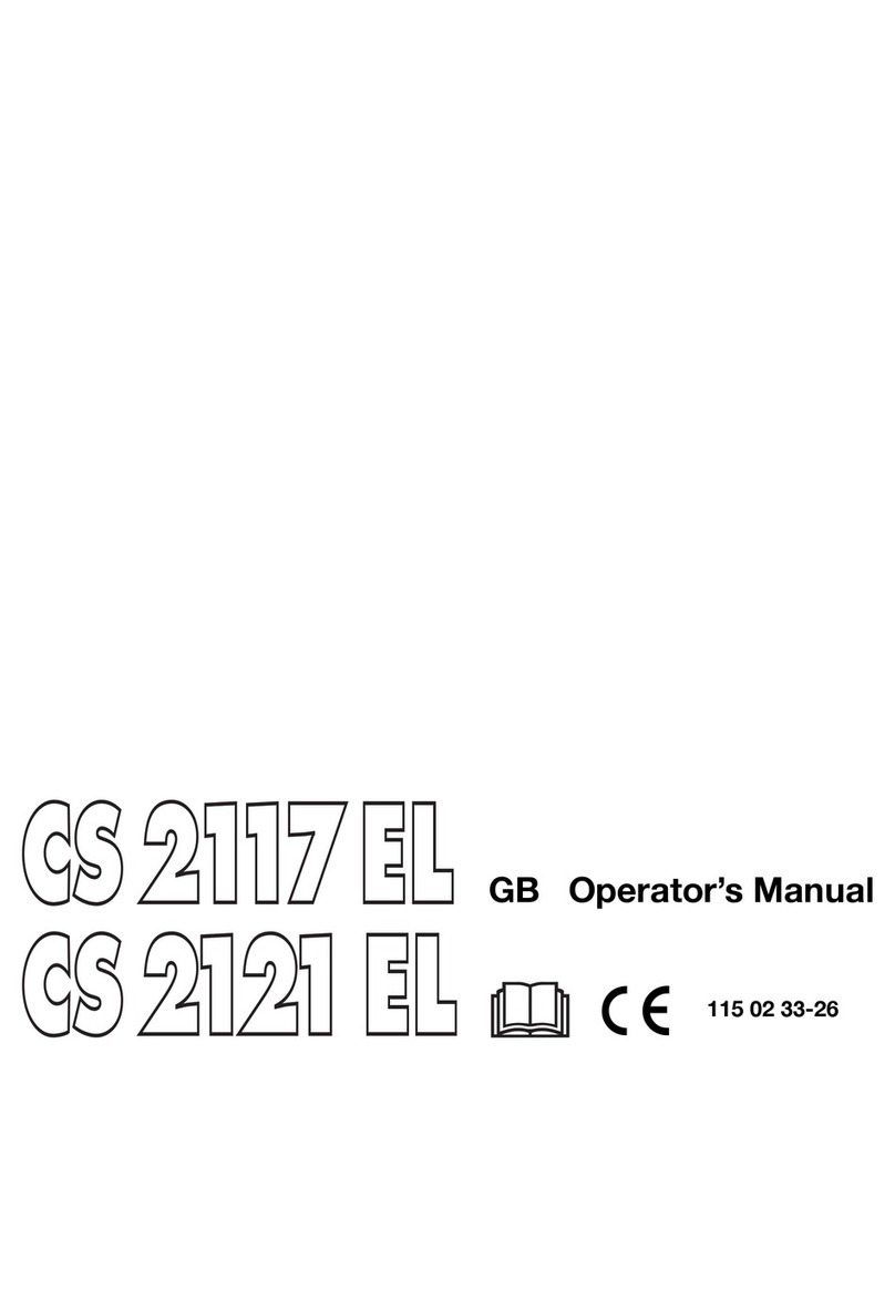 Jonsered CS 2117 EL User manual