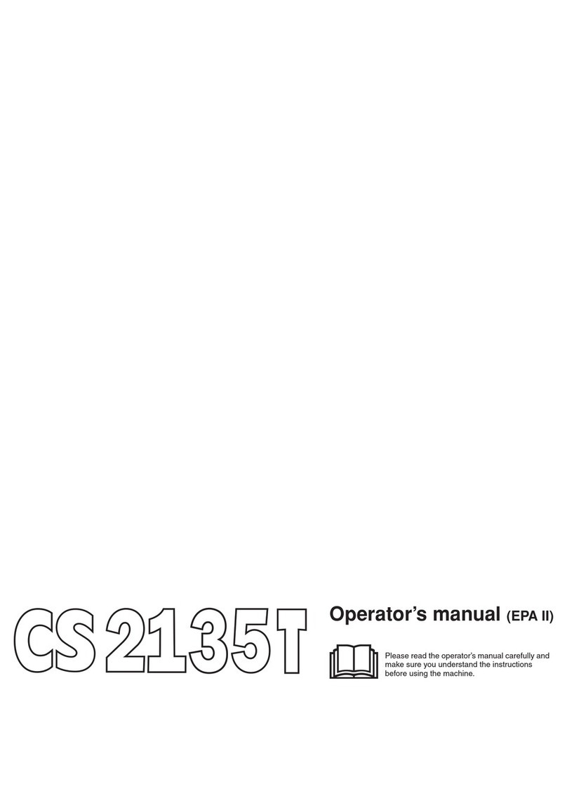 Jonsered CS 2135T User manual
