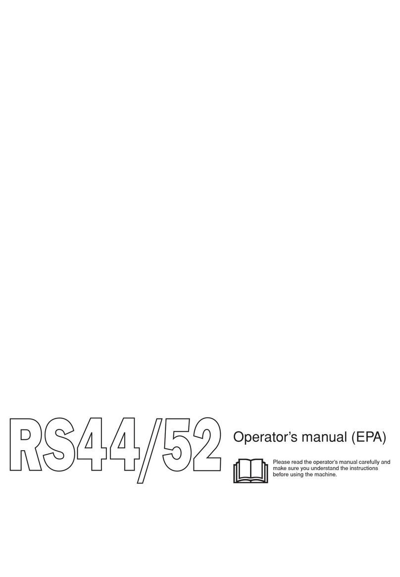 Jonsered RS 52 Operator's manual