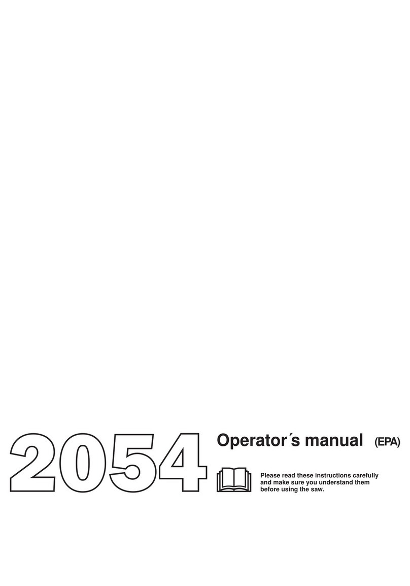 Jonsered 2054 User manual