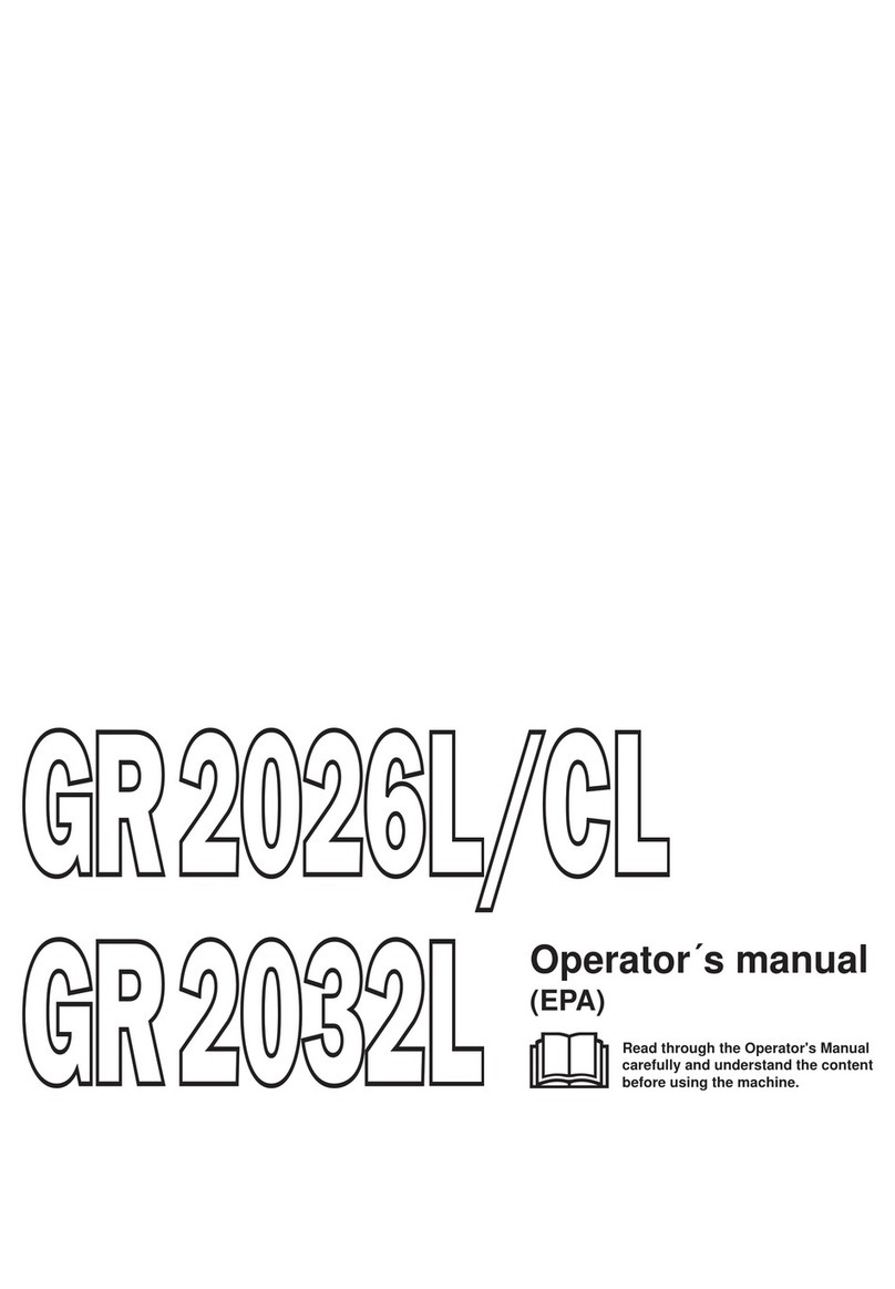 Jonsered GR2026L/CL User manual