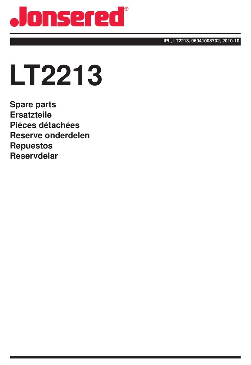 Jonsered LT2213 Spare parts
