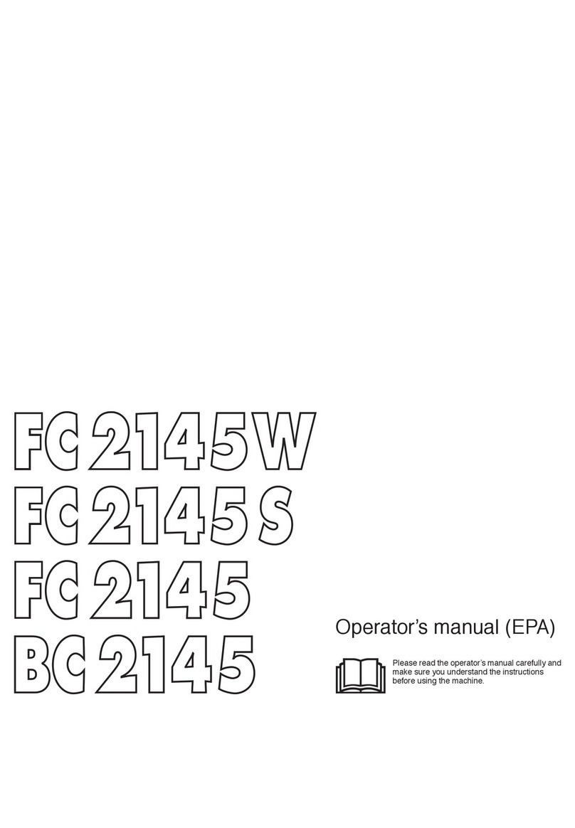 Jonsered Bc 2145 User manual