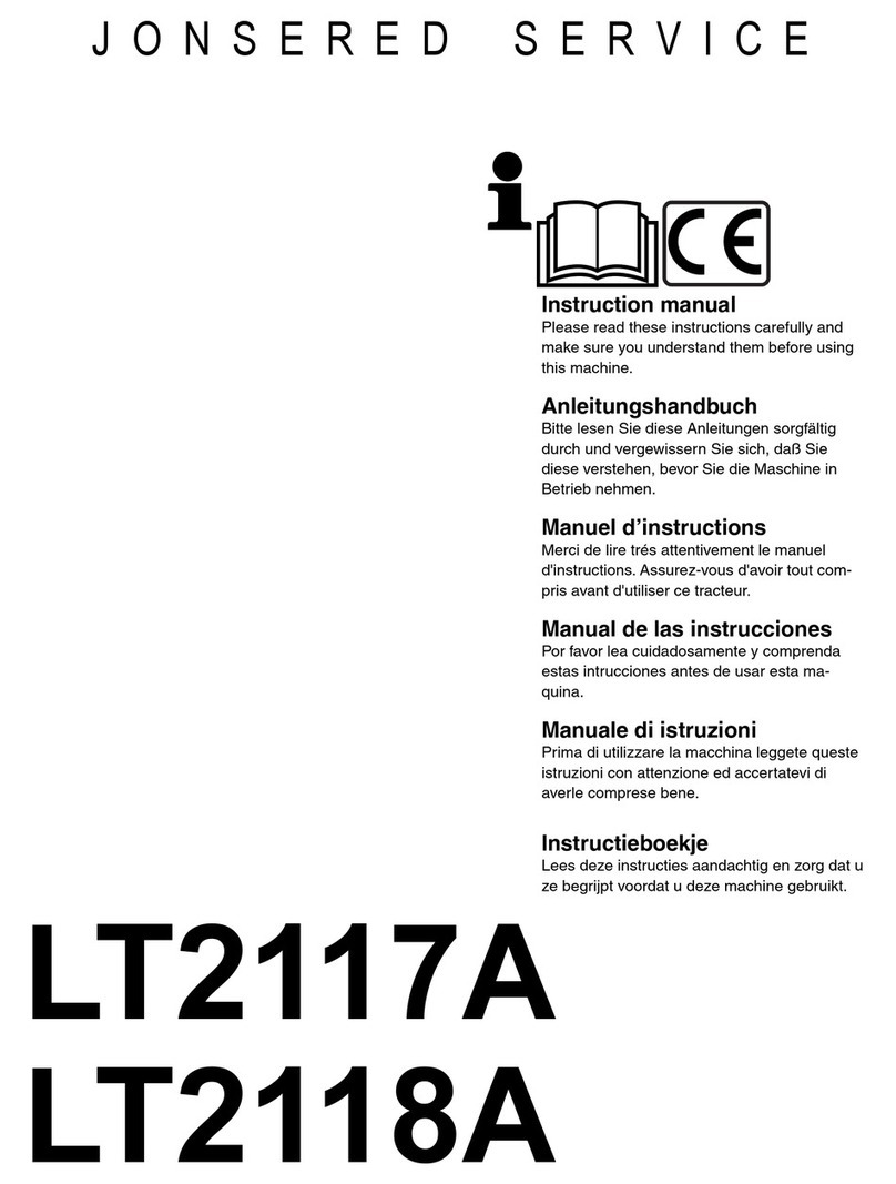 Jonsered LT2118A User manual