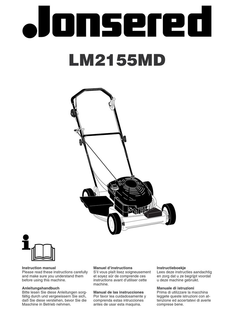 Jonsered LM2155MD instruction manual
