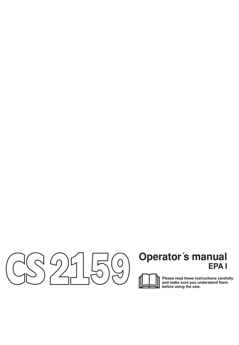 Jonsered CS 2159 User manual