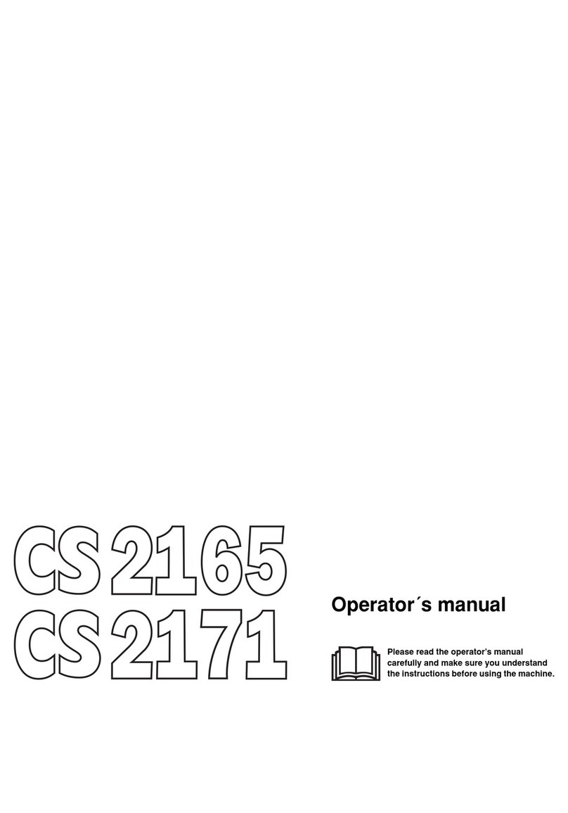 Jonsered CS 2171 WH User manual