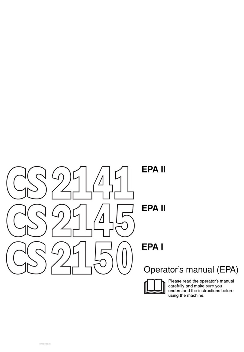 Jonsered CS 2141 EPA II User manual