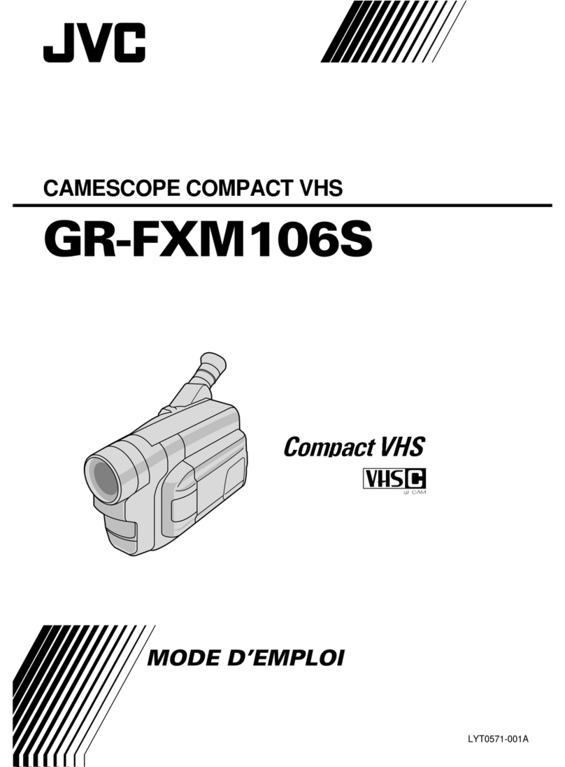 JVC CAMESCOPE GR-FXM106S Assembly instructions